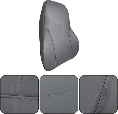 labwork Front Driver Side Backrest and Bottom Gray Artificial Leather Seat Cover Replacement for International 4200 4300 4400 Air Ride 2001-2007 in Saudi Arabia