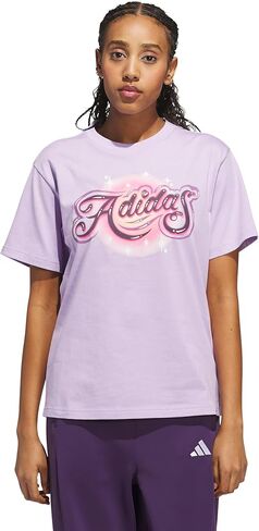 adidas Women's Airbrushed Graphic T-Shirt in Saudi Arabia