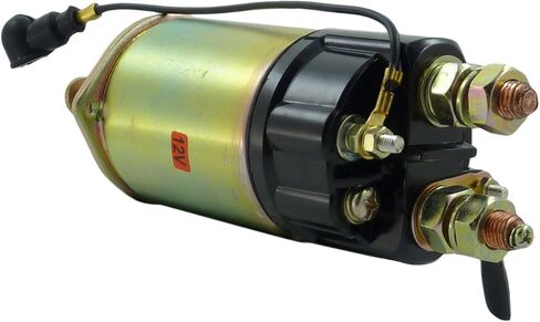 New Premium Starter Solenoid compatible with John Deere Cat Denso Onan 12V 3 Terminal Intermittent Duty 0465000010 053400-1560 053400-1720 053400-2740 053400-2870 053400-3490 053400-3570 053400-4530 in Saudi Arabia