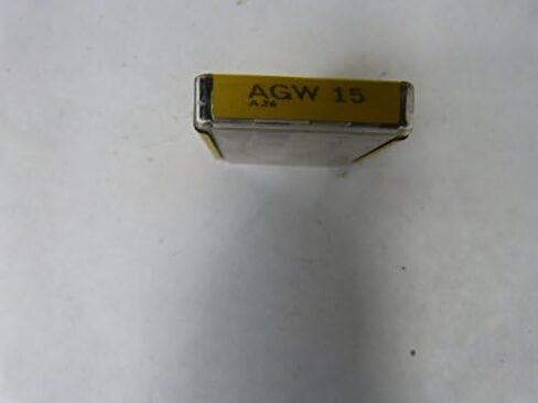 Bussmann AGW-15 1/4" X 7/8" AGW Automotive Glass Fuse 15 Amp, 5 Pack in Saudi Arabia
