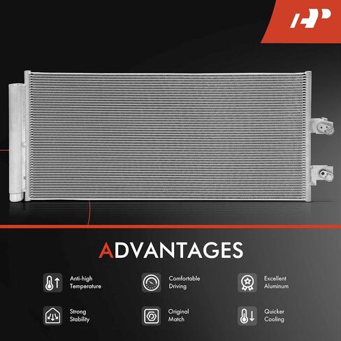 A-Premium A/C Condenser Replace# 31439781 - Compatible with 2019 2020 Volvo XC40 2.0L in Saudi Arabia