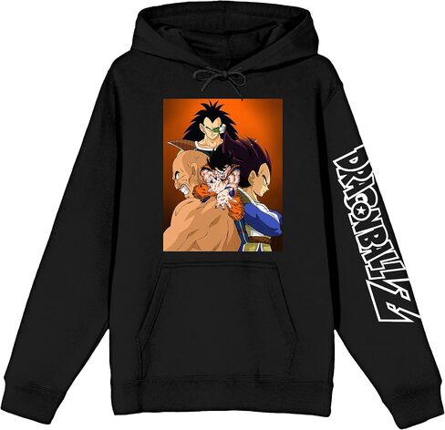 قميص من النوع الثقيل Bioworld Dragon Ball Z Super Saiyan Character Art للرجال باللون الأسود in Saudi Arabia