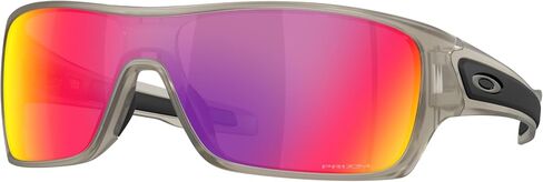 Oakley OO9307 Sunglasses Bundle: OO 9307 TURBINE ROTOR 930730 Matte Trans Grey Ink/Prizm Road Policarbonate Standard and Universal Anti-slip Silicone Leash in Saudi Arabia