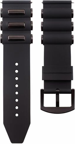Ewatchparts 26mm Rubber Strap Diver Band Strap Compatible With Invicta Excursion 18202 Barrel Black in Saudi Arabia