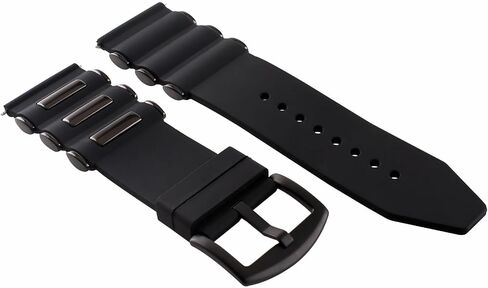Ewatchparts 26mm Rubber Strap Diver Band Strap Compatible With Invicta Excursion 18202 Barrel Black in Saudi Arabia
