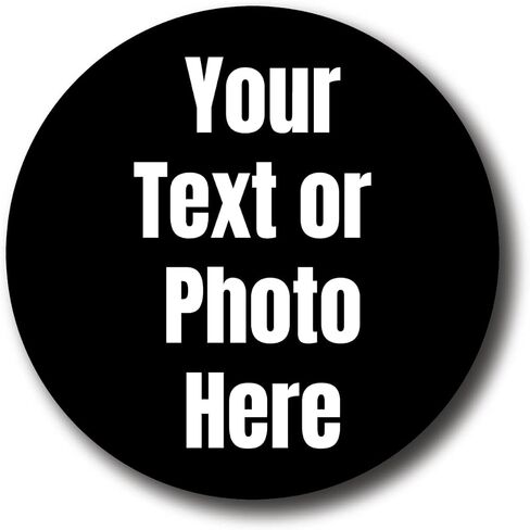 Custom Bumper Stickers (10-Pack) Customizable Bumper Sticker Personalized Decals (6-Inch by 4-Inch Oval) in Saudi Arabia