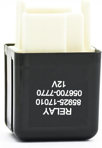 85925-17010, 056700-7770 AC Fuel Pump Headlight Coolant Fan Horn Relay Fit for Totoya Tacoma Sienna Highlander RX330 Avalon Galant GS300 GS430 Eclipse GS350 IS300 1981-2010, 12V 40A 5 Pins in Saudi Arabia