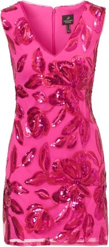 Adrianna Papell Womens Floral Jacquard Pearl Dress in Saudi Arabia