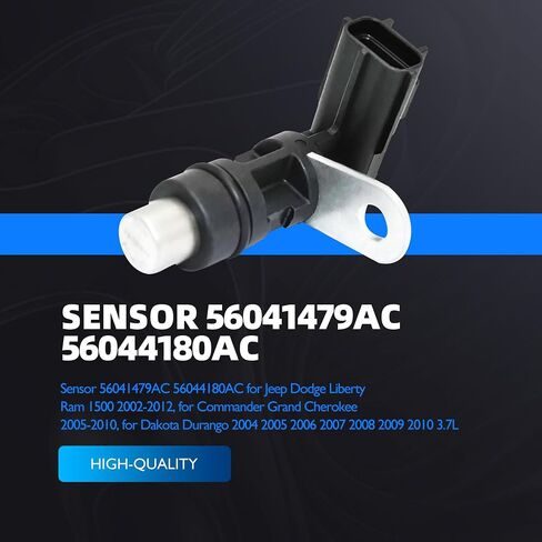 HiSport 56041479AC Crankshaft Position Sensor Compatible with Dodge Dakota 2004-2010, Durango Nitro Ram 1500 Pickup, Jeep Commander Grand Cherokee Liberty, Mitsubishi Raider, Ram 1500 Dakota in Saudi Arabia