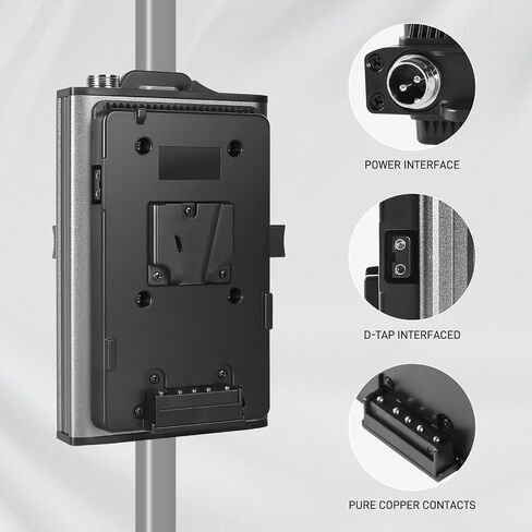 GVM 2 Pack NP-F750/770 Battery and Charger 4400mAh for NP-F975, NP-F960, NP-F950, NP-F930, NP-F770, NP-F750, NP-F550, DCR, DSR, HDR, FDR, HVR, HVL and LED Light in Saudi Arabia