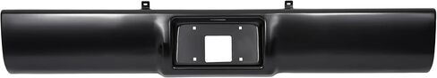 KUAFU Rear Bumper Roll Pan Compatible with 1992-1999 Chevy Chevrolet Suburban Tahoe Blazer C1500 C2500 K1500 K2500 & GMC Yukon w/LED License Light Electrophoresis Steel in Saudi Arabia