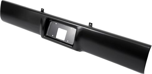 KUAFU Rear Bumper Roll Pan Compatible with 1992-1999 Chevy Chevrolet Suburban Tahoe Blazer C1500 C2500 K1500 K2500 & GMC Yukon w/LED License Light Electrophoresis Steel in Saudi Arabia