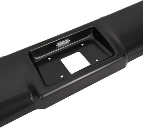 KUAFU Rear Bumper Roll Pan Compatible with 1992-1999 Chevy Chevrolet Suburban Tahoe Blazer C1500 C2500 K1500 K2500 & GMC Yukon w/LED License Light Electrophoresis Steel in Saudi Arabia