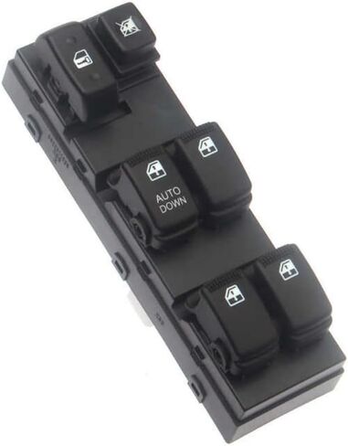 1PCS Front L low configuration dual row one key lift of door lifter button OEM 93570-2E200 in Saudi Arabia