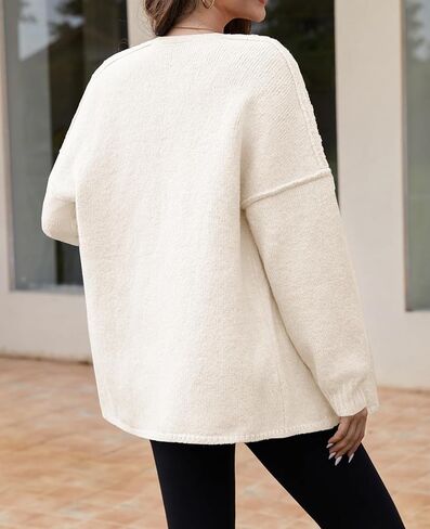 UNCLECAT Womens Oversized Cardigan Sweaters Open Front Chunky Knit Casual Sweater Coats Long Lantern Sleeve Fall Clothes 2025 in Kuwait