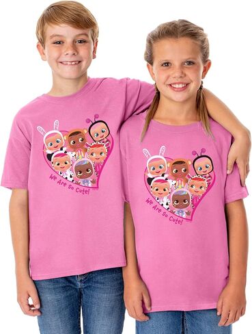 تي شيرت Cry Babies Magic Tears Girl's We Are So Cute Crewneck للأطفال in Saudi Arabia