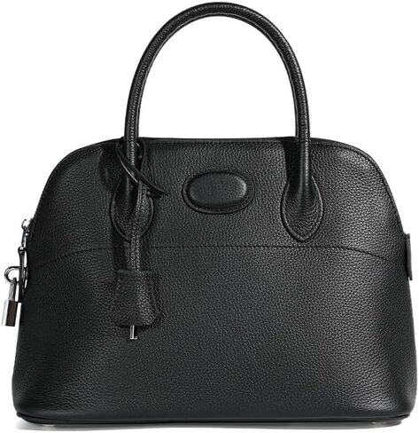 Women's Genuine Top-Grade cowhide Leather Handbags Shell Bag with Detachable Strap and Hardware Lock in Saudi Arabia