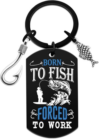 Fishing Gifts for Men Fisherman Gifts for Men Fishing Keychain Fathers Day Fish Keychain for Fish Lovers in Saudi Arabia