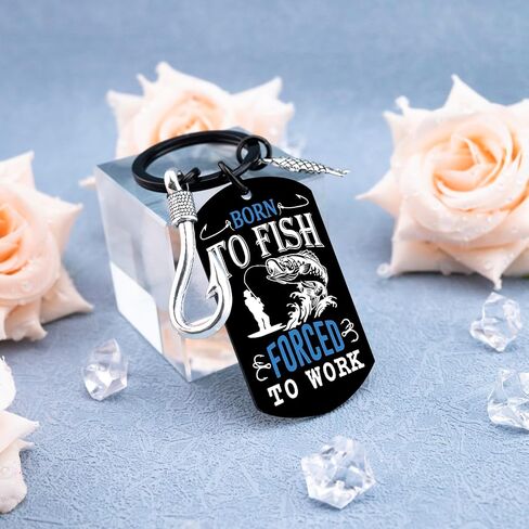 Fishing Gifts for Men Fisherman Gifts for Men Fishing Keychain Fathers Day Fish Keychain for Fish Lovers in Saudi Arabia