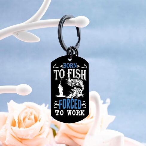 Fishing Gifts for Men Fisherman Gifts for Men Fishing Keychain Fathers Day Fish Keychain for Fish Lovers in Saudi Arabia