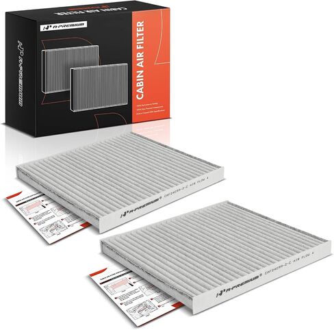 A-Premium 2-PC Cabin Air Filter with Activated Carbon Compatible with Nissan LEAF 2023, 370Z 2009-2020, ARIYA Z 2023-2025 in Saudi Arabia