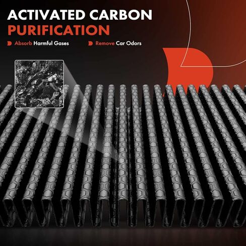 A-Premium 2-PC Cabin Air Filter with Activated Carbon Compatible with Nissan LEAF 2023, 370Z 2009-2020, ARIYA Z 2023-2025 in Saudi Arabia