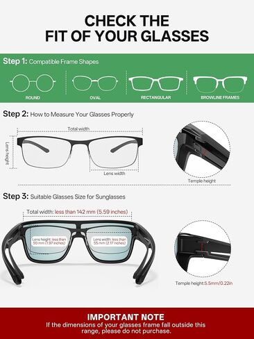 KAPVOE Photochromic Sunglasses Fit Over Glasses for Men Women Oversized Square UV400 Sports Cycling Golf Driving K216 in Saudi Arabia