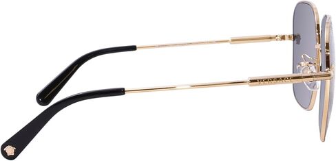 Versace Sunglasses VE 2246 D 100287 Gold Dark Grey in Saudi Arabia