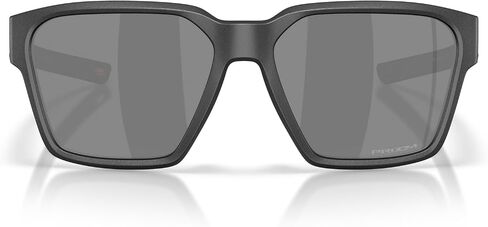 Oakley Men's OO9497 Briza Square Sunglasses, Steel/Prizm Black Iridium, 58 mm in Saudi Arabia