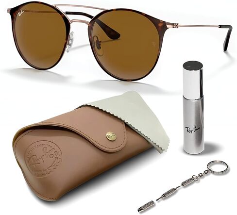 Ray-Ban RB3546 Phantos Shaped Sunglasses for Men & Women with Official RAYBAN Eyewear Kit in Saudi Arabia