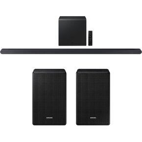 SAMSUNG HW-Q910D Q-Series 9.1.2ch Wireless Dolby Soundbar 2024 Bundle with Universal Speaker Stands + Deco Gear 4K HDMI 2.0 Cable x2 & CPS Exclusive 26 Month Protection Pack Bundle (BEACH-CPS-261500) in Saudi Arabia