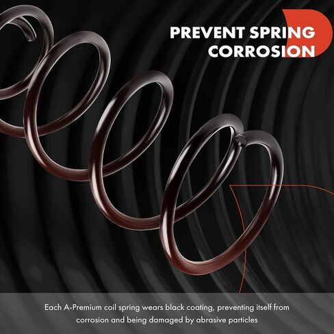 A-Premium 2Pcs Front Suspension Coil Spring Set Compatible with Nissan Sentra 2007-2012 2.0L 2.5L, Driver and Passenger Side, Replace# 54010ET00A in Saudi Arabia
