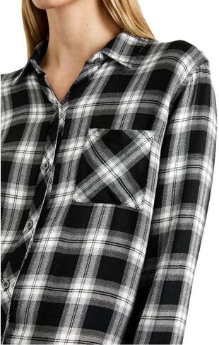 Rails Women's Hunter Shirt, Midnight Snow (Small) in Saudi Arabia