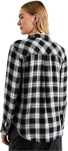 Rails Women's Hunter Shirt, Midnight Snow (Small) in Saudi Arabia