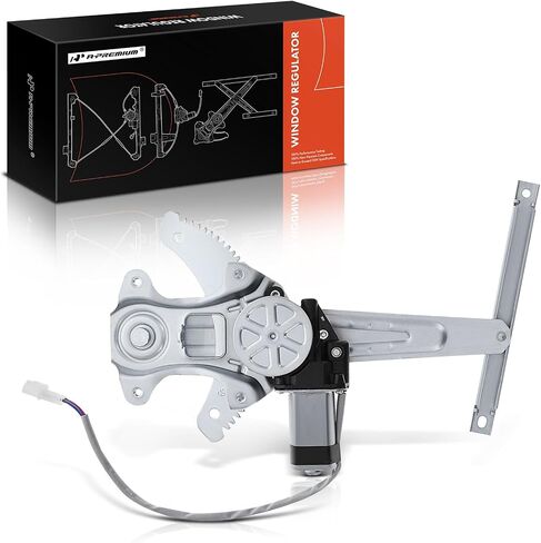 A-Premium Electric Power Window Regulator with Motor Compatible with Nissan Versa 2012-2024, Rear Left Driver Side in Saudi Arabia