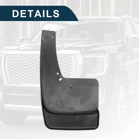 Mud Flap Splash Guard for Chevrolet Avalanche 2500 2002-2006 Durable | Front & Rear Side Mudflaps with Mount Accessor 1 Set in Saudi Arabia
