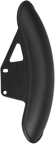 Qiilu Replacement Motorcycle Front Mudguard, Motorcycle Front Fender Mud Flap Guard Fairing Mudguard Cover for Suzuki GN125 GN250(Black) in Saudi Arabia