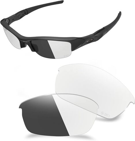عدسات بديلة ANSI Z87.1 لنظارات Oakley Flak Jacket OO9008 الشمسية in Kuwait