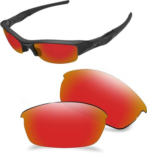 عدسات بديلة ANSI Z87.1 لنظارات Oakley Flak Jacket OO9008 الشمسية in Kuwait