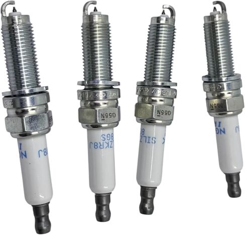 طقم 4 قطع شمعات إشعال أصلية OEM 18875-08085، متوافق مع هيونداي سوناتا 2020-2021 كيا K5 2021 1.6L L4 in Kuwait