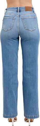 Judy Blue Womens Jeans - High Waisted Trouser Straight Fit in Saudi Arabia