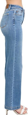 Judy Blue Womens Jeans - High Waisted Trouser Straight Fit in Saudi Arabia