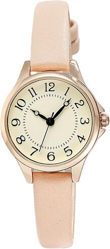 BESTKANG Women's Fashion Leather Strap Watch Easy - Read Dial Casual Quartz Wristwatch Waterproof Watch Women's Small Wrist Watch in Saudi Arabia