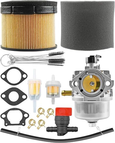 Carburetor Carb Kit Fit for Kawasaki FJ180V 4 Stroke Engine Toro 22188TE 22298 22189, Air Filter Clips Pipe Cleaning Tool Gaskets Replace 15004-7010 15003-7132 15004-0962 15004-0993 in Saudi Arabia