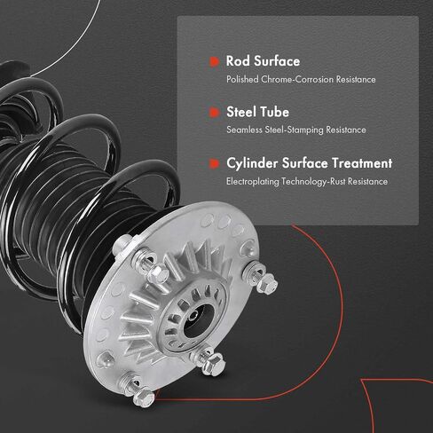 A-Premium Front Complete Strut and Coil Spring Assembly Compatible with BMW 320i 2012-2013, 328i 2012-2016, 335i 2012-2015, 340i 2016-2018, ActiveHybrid 3 2013-2015, 2-PC Set in Saudi Arabia