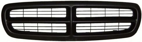 Front Bumper Upper Grille Primed Shell & Insert Direct Replacement Compatible With 1997-2004 Dodge Dakota / 1998-2003 Durango CH1200200 05179422AA in Saudi Arabia