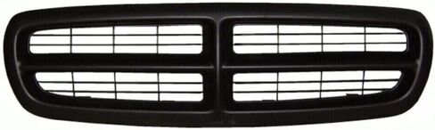 Front Bumper Upper Grille Primed Shell & Insert Direct Replacement Compatible With 1997-2004 Dodge Dakota / 1998-2003 Durango CH1200200 05179422AA in Saudi Arabia