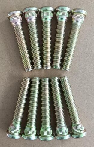 Extended Wheel Stud Bolts M12x1.5 2.6 in. Length 0.558 in. Knurl 14.2mm Replacement for GS300 GS350 GS400 GS450 IS250 IS300 LS400, Tacoma Camry in Saudi Arabia
