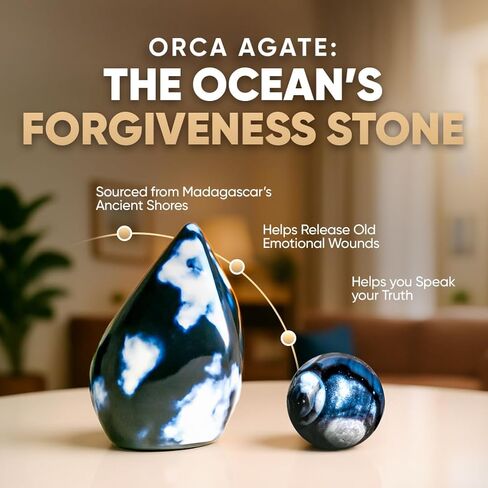 Conscious Items Healing & Calm Natural Stone Bracelets for Women & Men, Healing Crystal Bracelet for Stress, Inner Peace & Emotional Balance in Kuwait