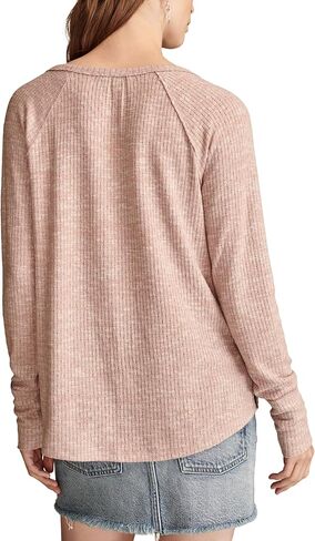 Lucky Brand Women's Cloud Henley in Saudi Arabia